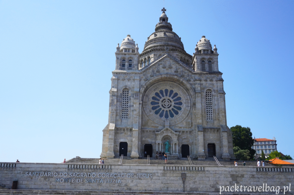Viana do Castelo Sanktuarium Santa Luzia (Santuário do Sagrado Coração de Jesus)