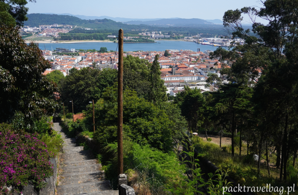 schody Viana do Castelo Elevador de Santa Luzia