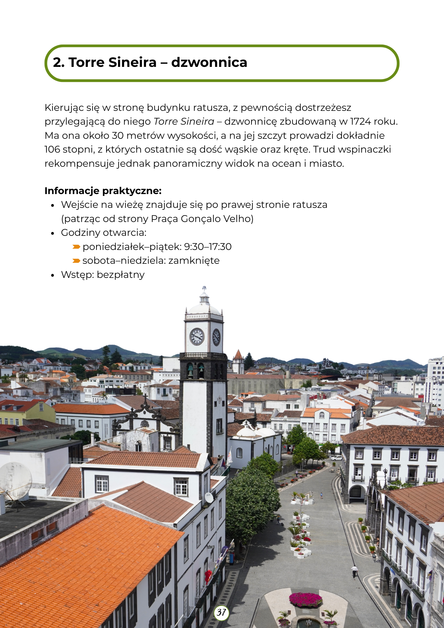 São Miguel przewodnik Azory